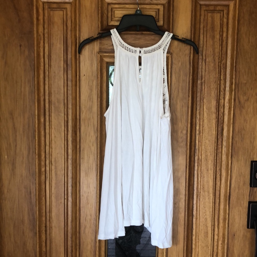 POL Lace Bib Tunic Top - Picture 8 of 9